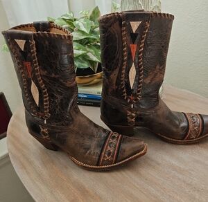 Johnny Ringo Brown Western Boots